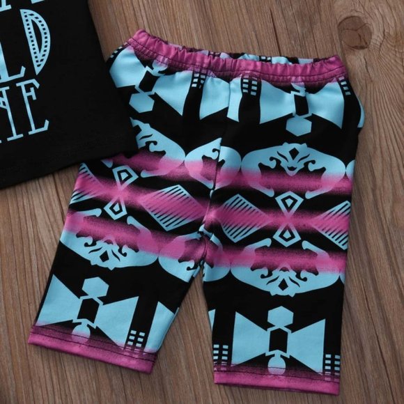 NEW Girl's Im a Wild One Outfit - Picture 3 of 5